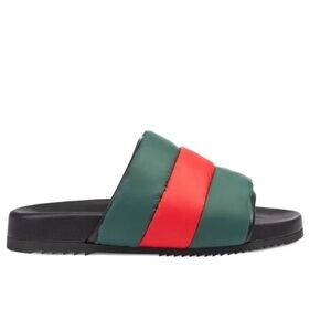 Gucci web padded slides size 36 EU NWT never been worn
